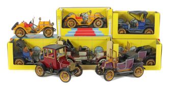 8 Modellautos Schuco, Oldtimer,