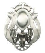 Zweiflammiger Wand-Kerzenleuchter