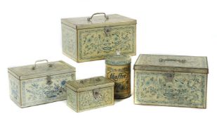 5 Vorrats-/Blechdosen Deutschland, um