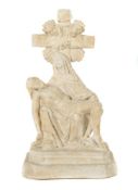 Pietà 20. Jh., Gipsguss,