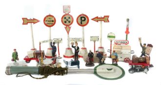 Konvolut Bahnhofszubehör Märklin, Bing