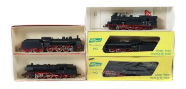 5 x Dampflok Liliput, Spur H0, 1 x