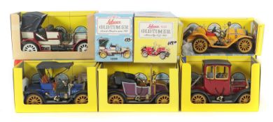 5 Oldtimer Modelle Schuco, Nr. 1125