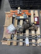 pallet of misc parts