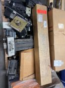 Pallet of Allen Bradley servo motors