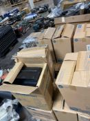 Pallet of Enmotion paper tower dispensers