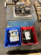 Pallet of electrical parts