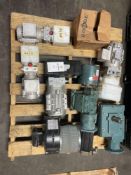 pallet of motors