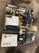 Pallet of Motors and Electrical Parts