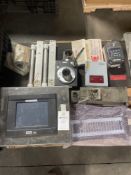 pallet of electrical components