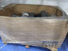 Pallet of Plastic Modular Conveyor Belts