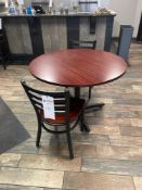 Table and 2 Chairs