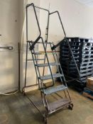 Rolling step ladder