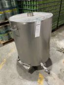 Stainless Steel Holding Tank w/ Casters
