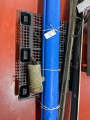 Blue Roll Up Door