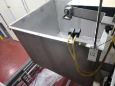 Ceiling Mounted Stainless Steel Hopper