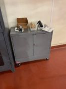 Rolling Cabinet of Miscellaneous Items