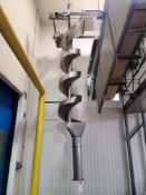 Gravity Spiral Discharge Chute