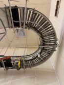 Curved Ceiling Curved Roller Conveyor