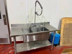 Stainless Steel Prep Sink 22