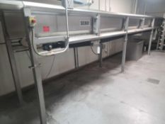 Stainless Steel 27' Belt Conveyor