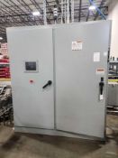 Multi-Conveyor Conveyor Control Panel with Allen-Bradley HMI and Components