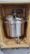 Watson Stainless Steel Agitated Mixing Kettle