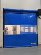Rite-Hite LiteSpeed 10'x10' Blue Door with Graphic User Interface
