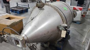 Schenk Macprocess Single Wall Stainless Steel Hopper with Valve