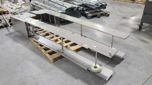 Lot of Two Stainless Steel Elevators