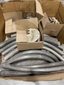 Assortment of Airveyor Piping and Clamps