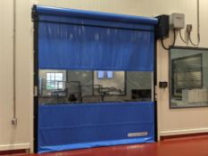 Rite-Hite LiteSpeed 10'x10' Blue Door with Graphic User Interface