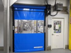 Rite-Hite LiteSpeed 6'x8' Blue Door with Graphic User Interface