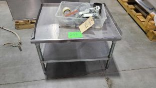 Stainless Steel Table and Miscellaneous Shop Parts