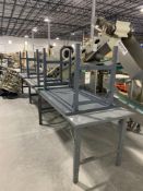 Lot of 6 Steel Tables