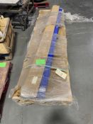 Pallet of Blue Conveyor Side Covers