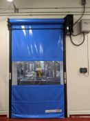 Rite-Hite LiteSpeed 6'x10' Blue Door with Graphic User Interface