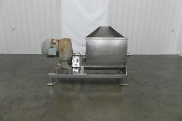 Small Batch Roller Bar Mixer 4.5 Cu Ft Capacity