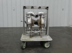 Sandpiper SSA2-A Air Powered Double Diaphragm Pump