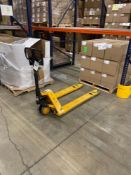 Yellow Pallet Jack