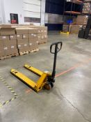 Yellow Pallet Jack