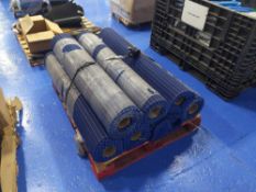 Lot of Blue Conveyor Belts