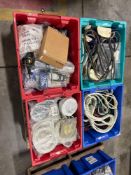 pallet of belts