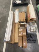 Pallet of Light Fixtures and Lamps
