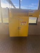 Eagle 1932 Flammable Liquid Safety Storage Cabinet with JustRite 12 Gallon Add-On