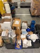 Pallet of Packaging Boxes and Spare Parts