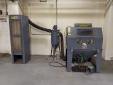 Trinco Sand Blasting Machine with Filter Unit and Hopper
