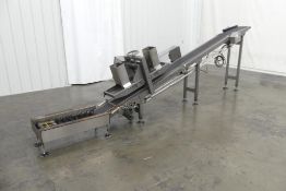 Bag Flattening and Belt Incline Conveyor