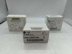 (3) Allen Bradley Circuit Breaker