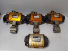 (4) Norbro Pneumatic Actuator